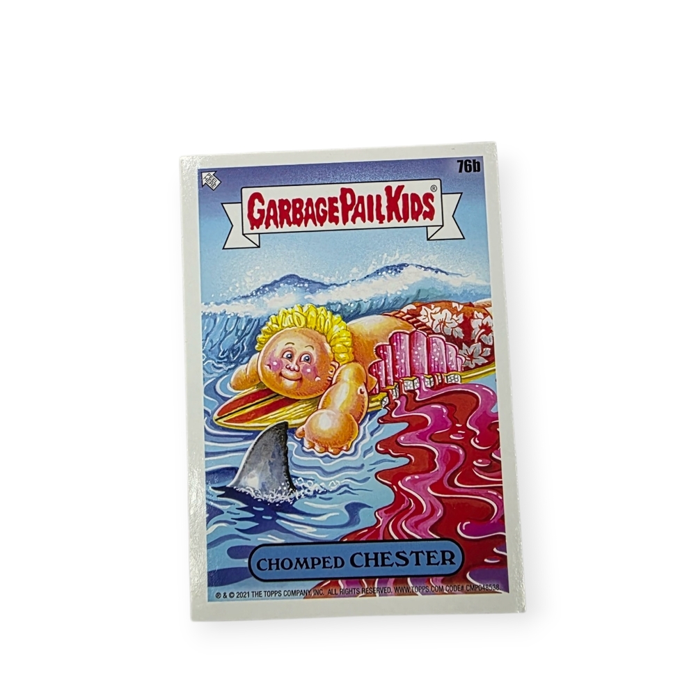 Garbage Pail Kids Chomped Chester Card